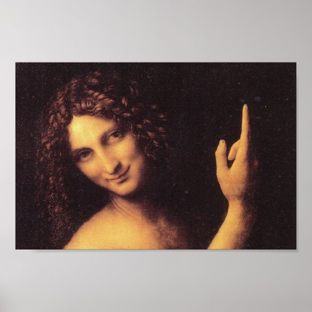 DA VINCI JOHN THE BAPTIST POSTER (Vorne)