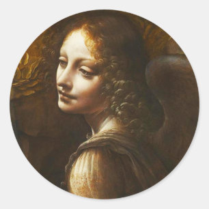 Da Vinci Jungfrau der Rocks Angel Stickers