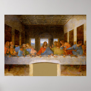 Da Vinci Last Supper Fine Art Classic Poster
