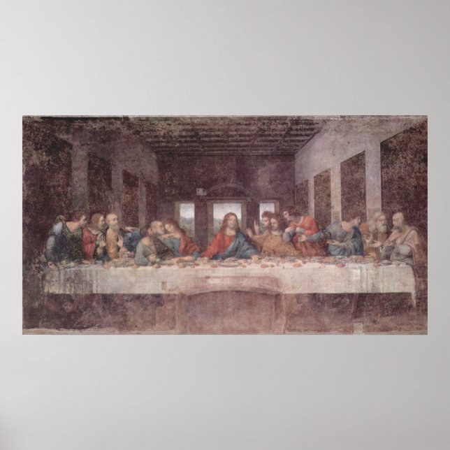 Da Vinci, Leonardo - Das letzte Abendessen Poster (Vorne)