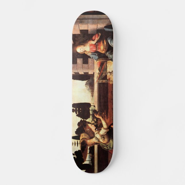 Da Vinci, LEONARDO - die Ankündigung Skateboard (Vorderseite)