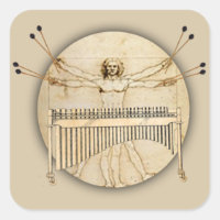 Da Vinci Mallet Sticker