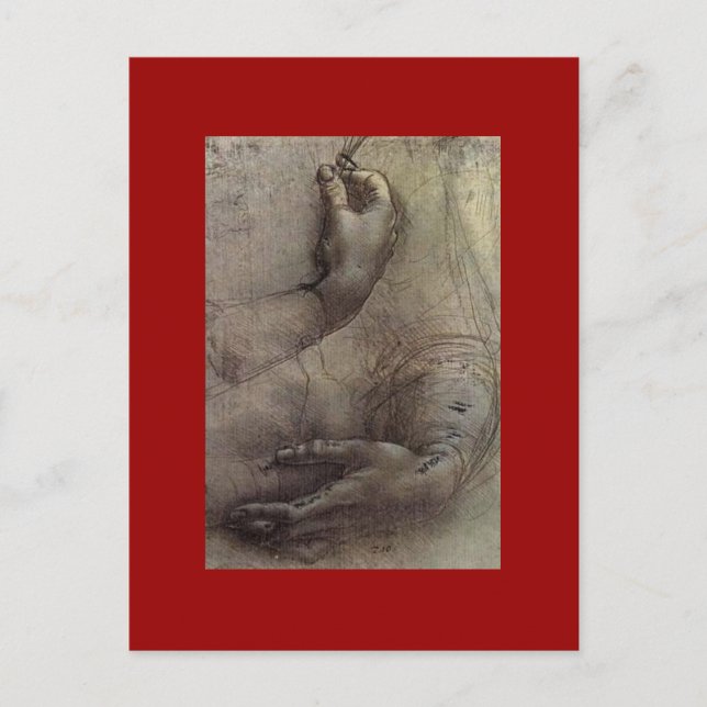 da Vinci Postcard Postkarte (Vorderseite)