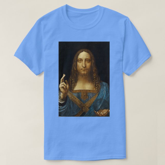 Da Vinci Salvator Mundi 2 T-Shirt (Design vorne)