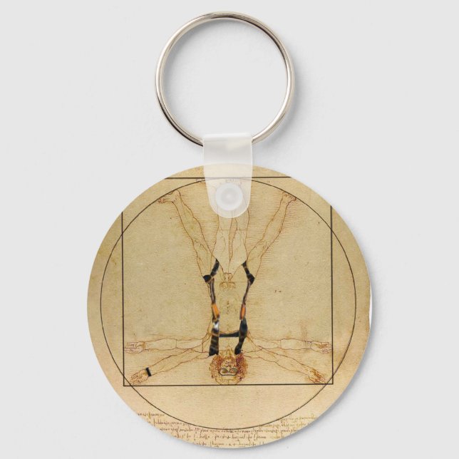 da Vinci Skydiving Schlüsselanhänger (Vorderseite)