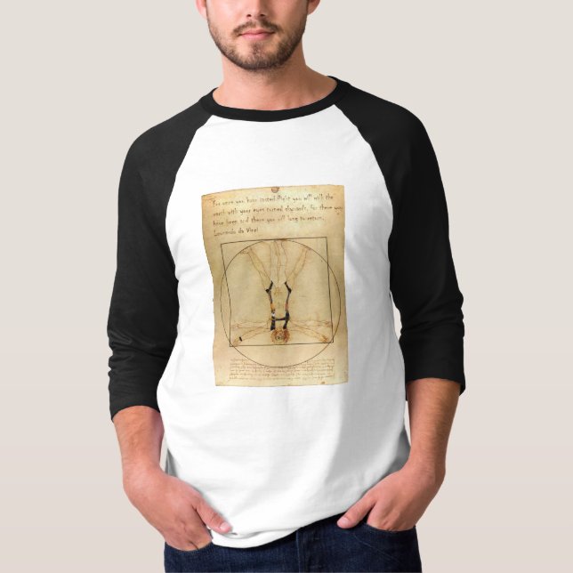 da Vinci Skydiving T-Shirt (Vorderseite)
