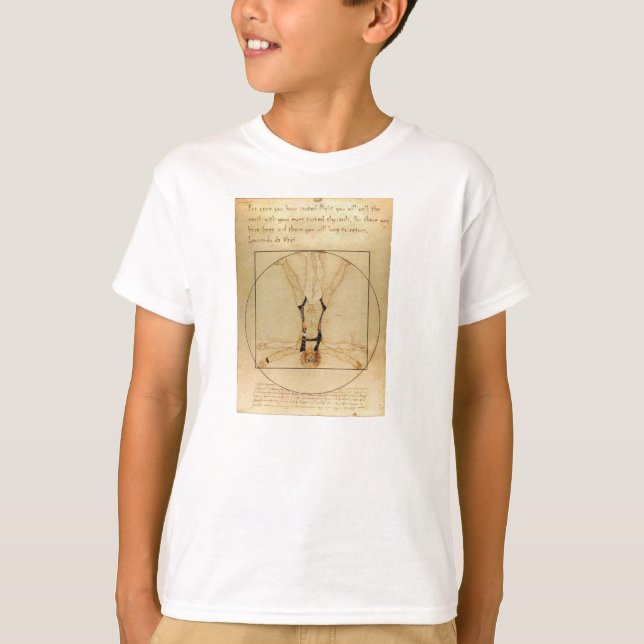 da Vinci Skydiving T-Shirt (Vorderseite)