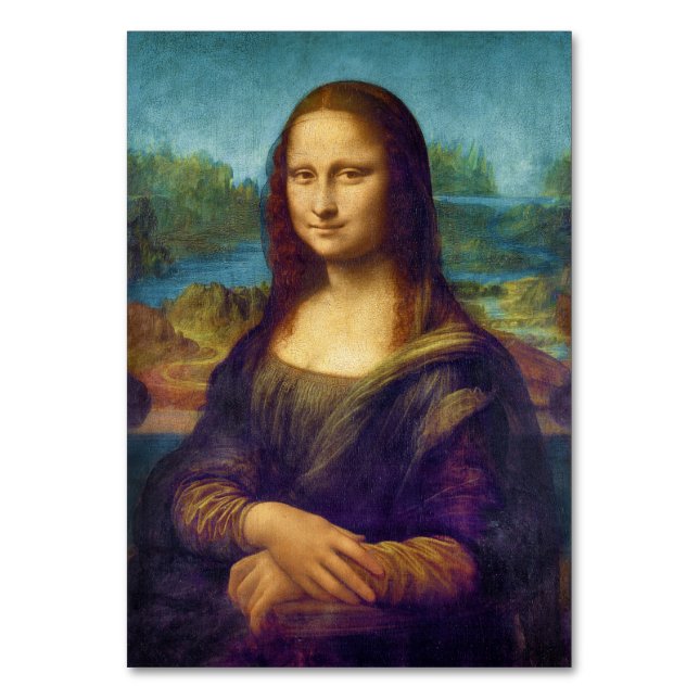 Da Vinci: Tischnummer (Vorderseite)