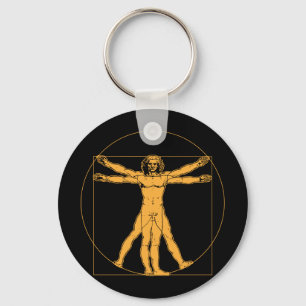 Da Vinci Vitruvian Man Schlüsselanhänger