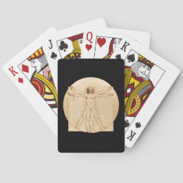 Da Vinci Vitruvian Man Spielkarten