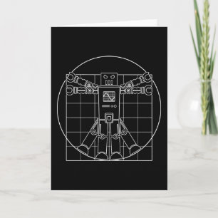 Da Vinci Vitruvian Robot Karte