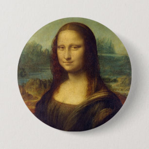Da Vincis Mona Lisa Button