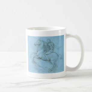 Da Vincis Pferd und Reiter Kaffeetasse