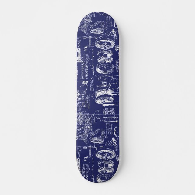 Da Vincis Pläne // Skateboard (Vorne)