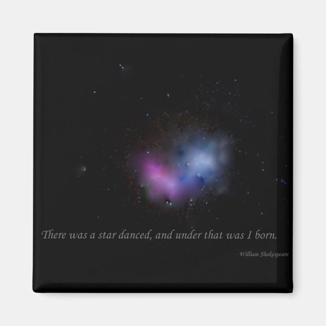 Da war ein Stern getanzt Magnet (Vorne)