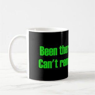 Da war, kann man sich nicht erinnern, warum kaffeetasse