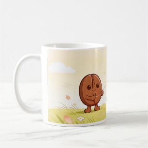 Da warst du für mich süße Kaffeebohne zum Vatertag Kaffeetasse