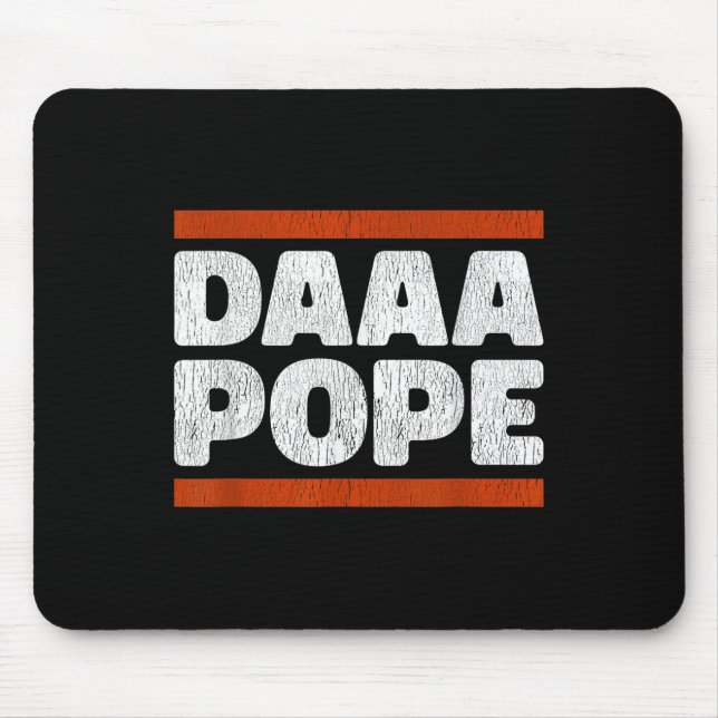 Daaa Pope - Funny Habemus Papam Chi Leo Xiv Chicag Mousepad (Vorne)