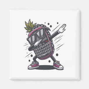 Dab BlackBerry Dancing Dabbing BlackBerry Frucht Magnet