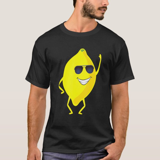 Dab BlackBerry Dancing Dabbing Zitrone Obst T-Shirt (Vorderseite)