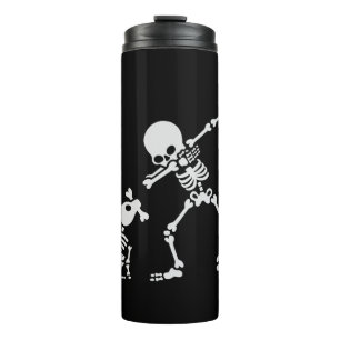 Dab-Dabbing Skelett Pet Dog Bone Thermosbecher