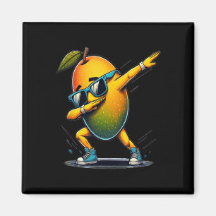 Dab Dance Mango Funny Dancing Dabbing Obst Magnet