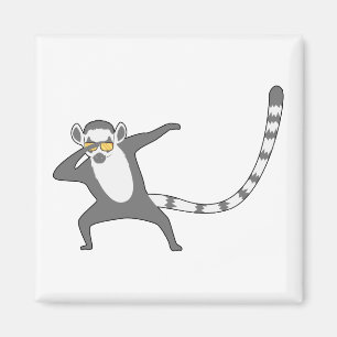 Dab Lemur Magnet