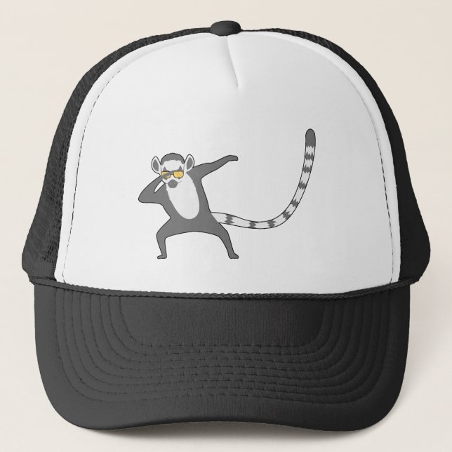 Dab Lemur Truckerkappe (Vorderseite)