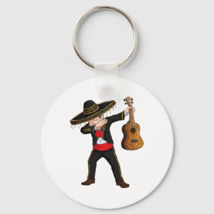 Dab Mexican Mariachi Kostüm Charro Sombrero Cinco Schlüsselanhänger