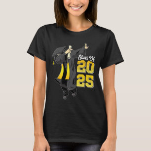 Dabbing Abschluss CL of 2025 Gift Men Funny Gradu T-Shirt
