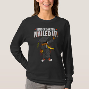 Dabbing Abschluss Niedlich Black Kindergarten Boy T-Shirt