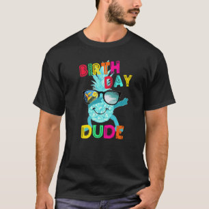 Dabbing Ananas Geburtstag Typ Vergnügen Coole Unte T-Shirt