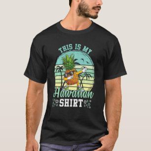 Dabbing Ananas Hawaiianische Shirts Tropischer Alo