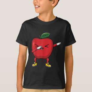 Dabbing Apfel Pflücken Liebe Apfel Pflücker Obster T-Shirt