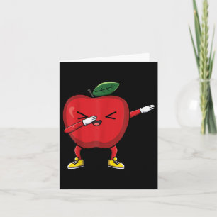Dabbing Apple Picking Liebe Apple Picker Fruit Har Karte