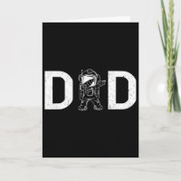Dabbing Astronaut Daddy Papa Außerirdischer Planet