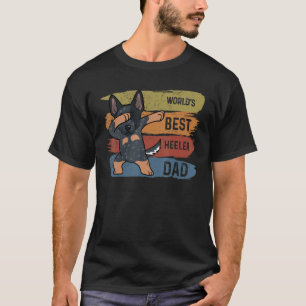 Dabbing Australian Cattle Dad Dab für Kinder Männe T-Shirt