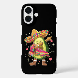 Dabbing Avocado Cinco De Mayo Lustiger Mexikanisch iPhone 16 Hülle