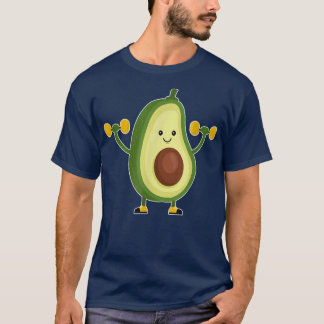 Dabbing Avocado Funny Vegan Food Lover T-Shirt Kin