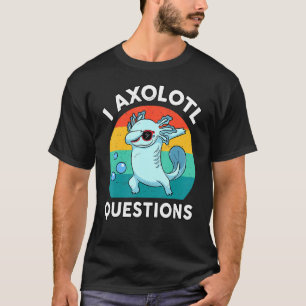 Dabbing Axolotl Kinder I Axolotl Fragen Salamand T-Shirt