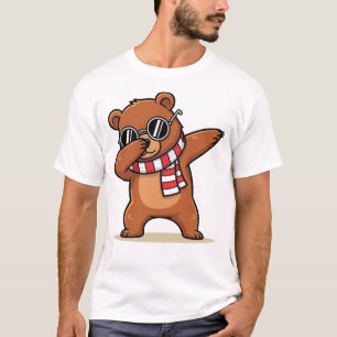 Dabbing Bär Lustiger Süßer Bär Dab Tanz T-Shirt