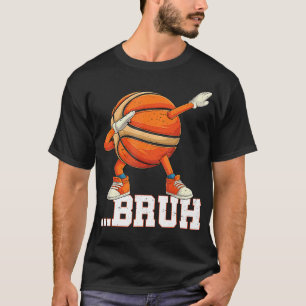 Dabbing Basketball Ball Bruh Lustiger Jungen Sport T-Shirt