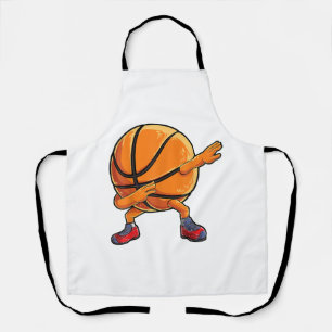 Dabbing Basketball Ball Funny Boys Männer Frauen S Schürze