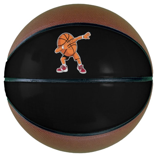 Dabbing Basketball Ball Funny Sports Player (Vorderseite)