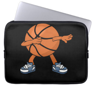 Dabbing Basketball Ball Laptopschutzhülle