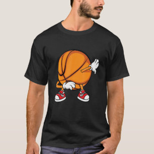 Dabbing Basketball Basketball Spielertrainer Sport T-Shirt