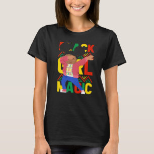 Dabbing Black Princess Niedlich Juneteenth Brown S T-Shirt