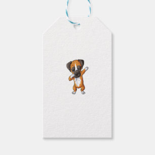 Dabbing Boxer T-Shirt Jungen Kinder Hunde Liebhabe Geschenkanhänger