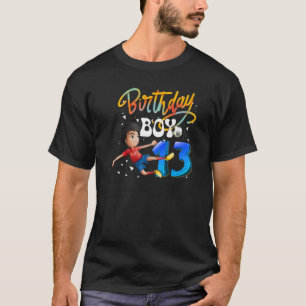 Dabbing Boy 13 Year Old Soccer Player 13. Birthda T-Shirt