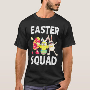 Dabbing Bunny Ei Huhn Ostern Squad Für Kinder Bo T-Shirt